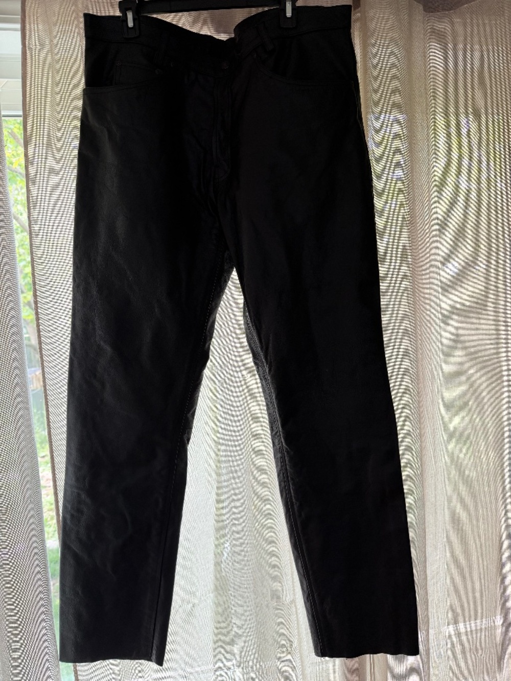 Genuine leather Men’s pants